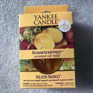 Yankee Candle Island Mango Housewarmer Scented Oil Air Freshener Refill
